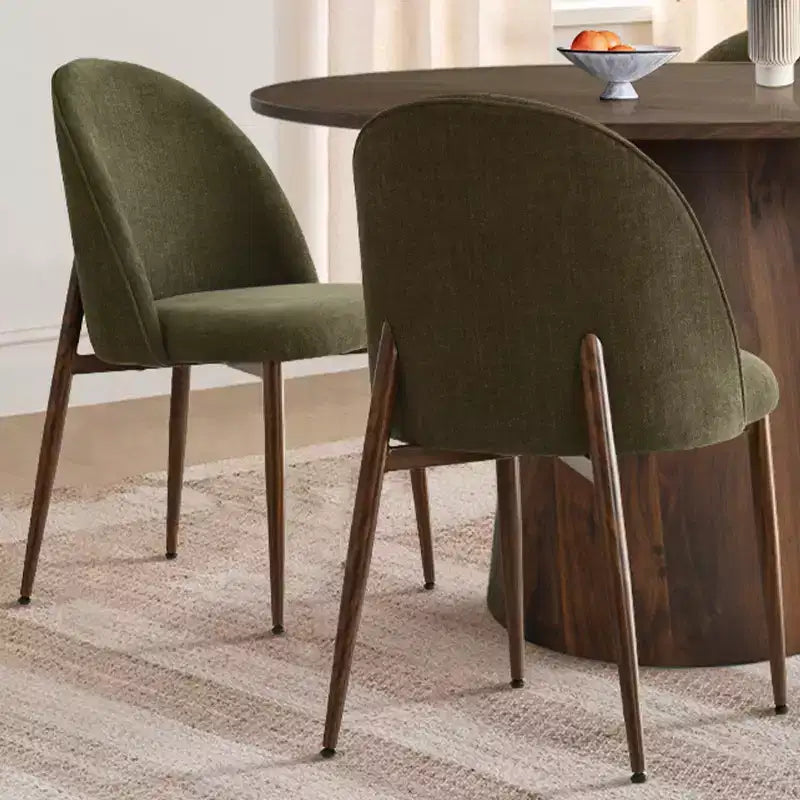 Set da pranzo rotondo di 5 pezzi – Tavolo e 4 sedie
