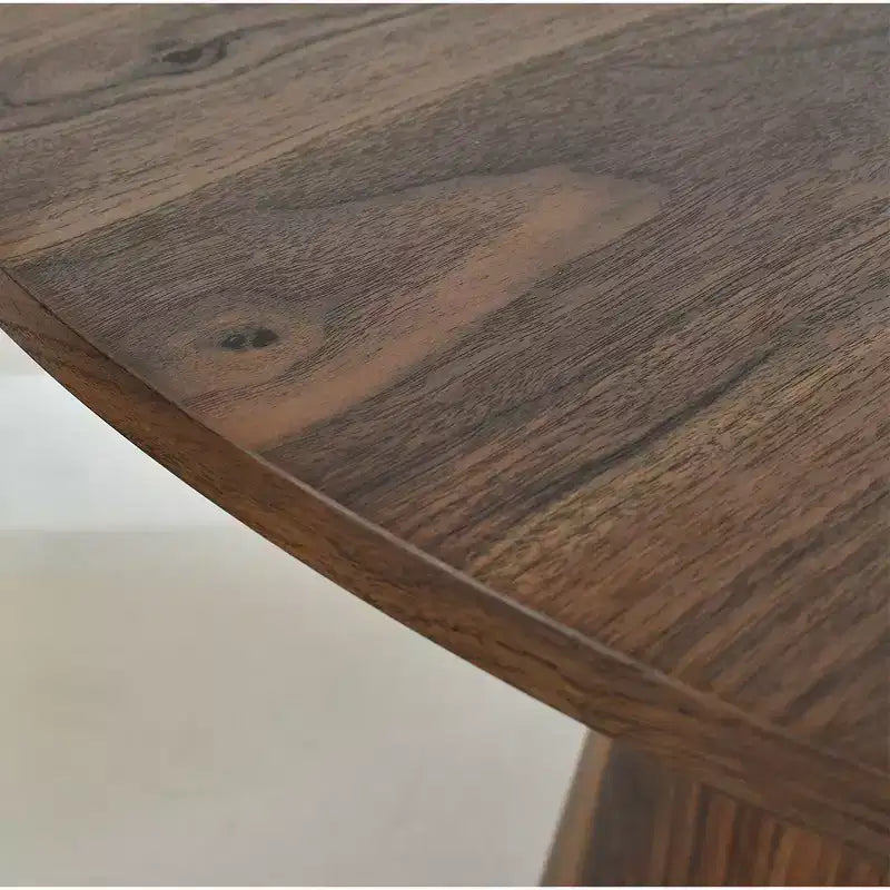 Set da pranzo rotondo di 5 pezzi – Tavolo e 4 sedie