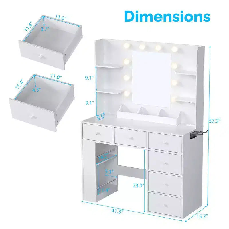 Comodino impiallacciato in truciolato bianco