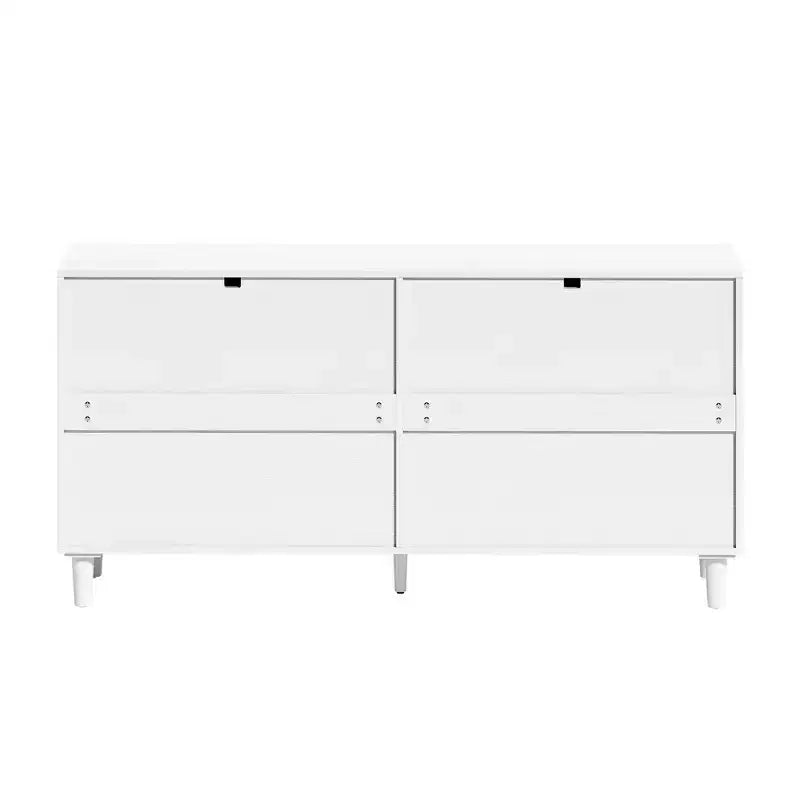 Mobiletto contenitore in rattan da 150 cm – Mobiletto d'accento boho