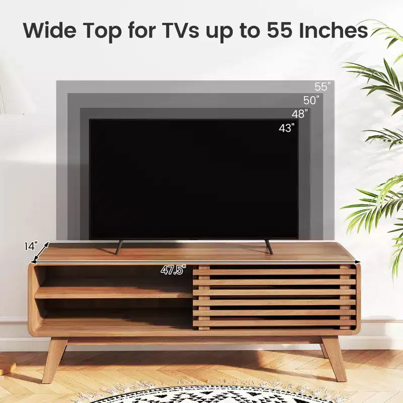 Mobile TV con anta scorrevole – Mobile media moderno