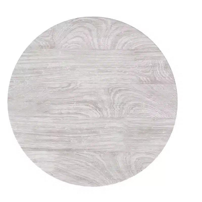 Tavolino alto in legno massello di mango, larghezza 40 cm