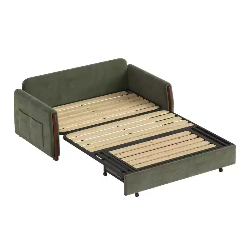 Divano Letto Convertibile in Tessuto da 160 cm