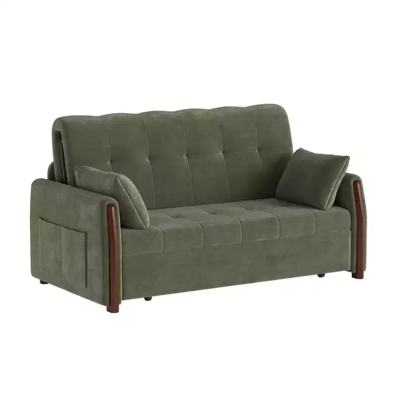 Divano Letto Convertibile in Tessuto da 160 cm