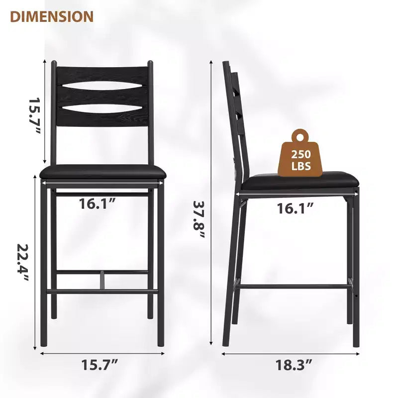 Sgabelli da bar altezza bancone – Set da 2 o 4