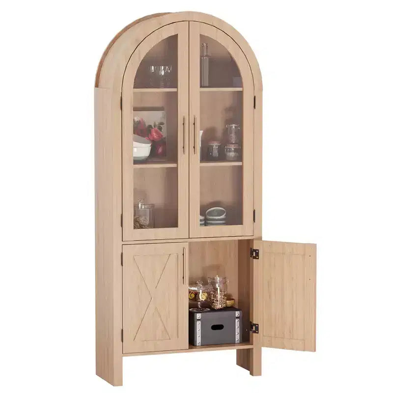Mobile dispensa da cucina ad arco alto 60 pollici