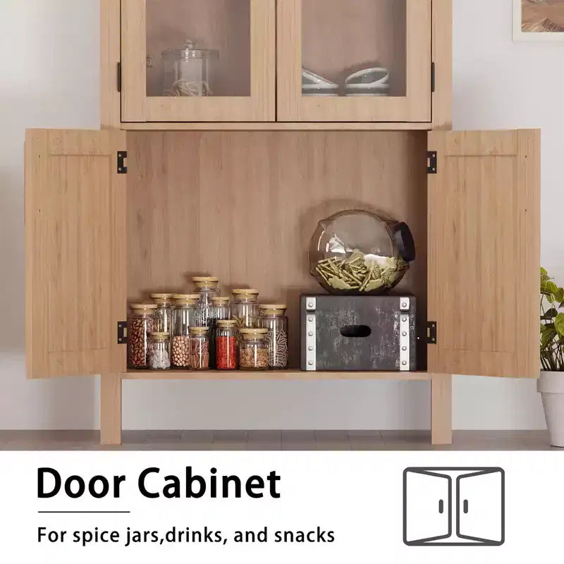 Mobile dispensa da cucina ad arco alto 60 pollici
