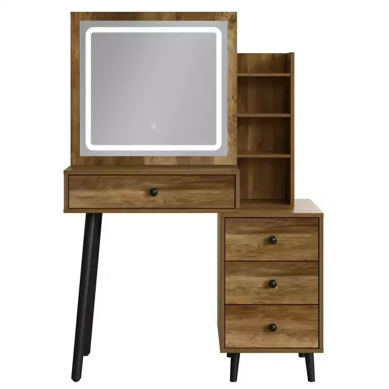 Toeletta con specchio illuminato – LED dimmerabili a 3 colori