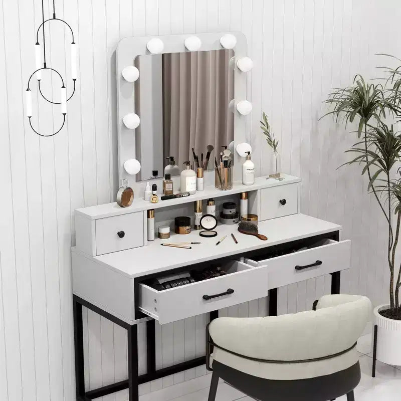 Toeletta con specchio illuminato – LED dimmerabili a 3 colori