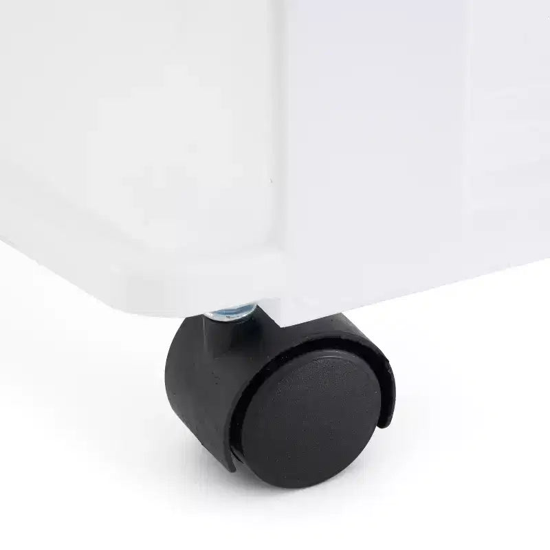 Carrello Portatutto a 3 Cassetti con Rotelle in Plastica – Organizzatore Classico