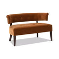 Jennifer Taylor Home Jared Roll Arm Tufted Bench Settee