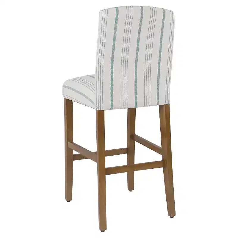 Sgabello da bar imbottito con top curvo da 29"