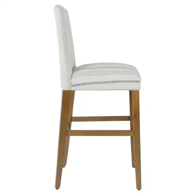 Sgabello da bar imbottito con top curvo da 29"