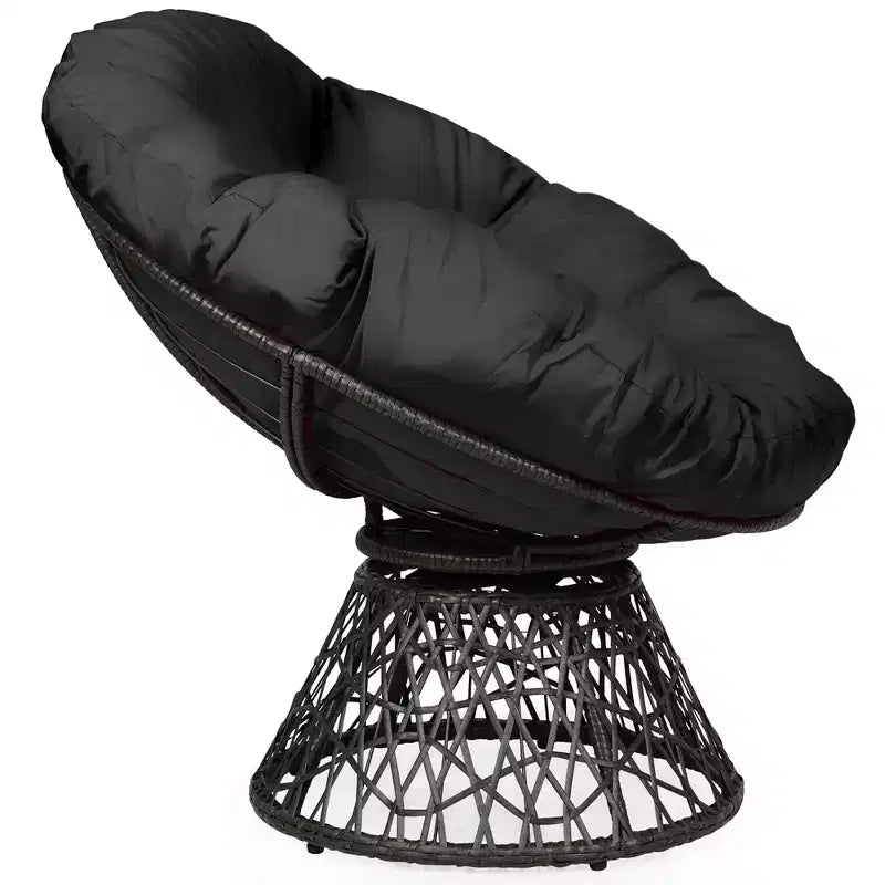 Poltrona Papasan in Rattan – Poltrona Rotonda Oversize