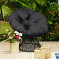 Poltrona Papasan in Rattan – Poltrona Rotonda Oversize