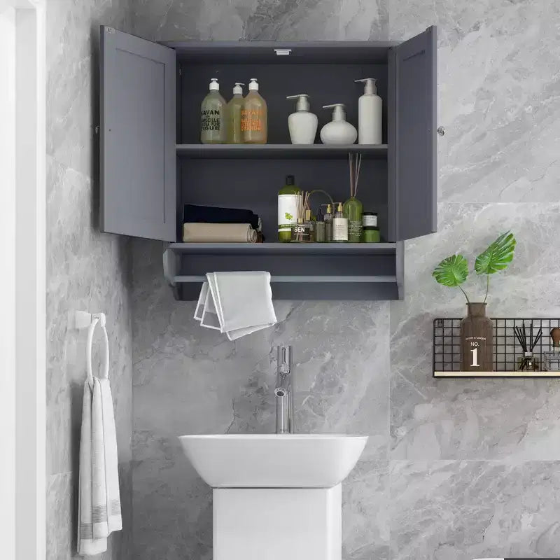 Pensile a specchio da bagno