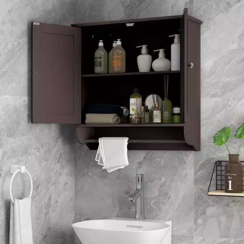 Pensile a specchio da bagno